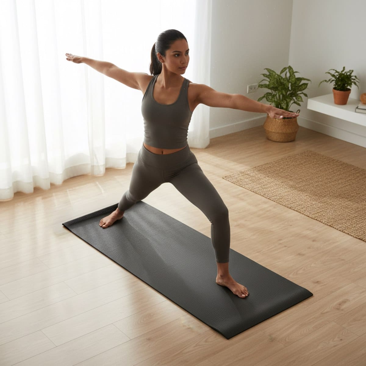Tapete Antiderrapante para Yoga con Agarradera