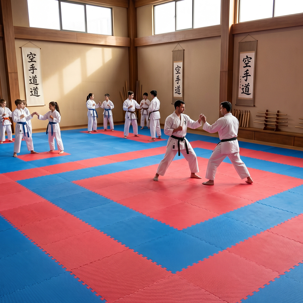 Piso Tatami para Karate, Judo y MMA 20mm