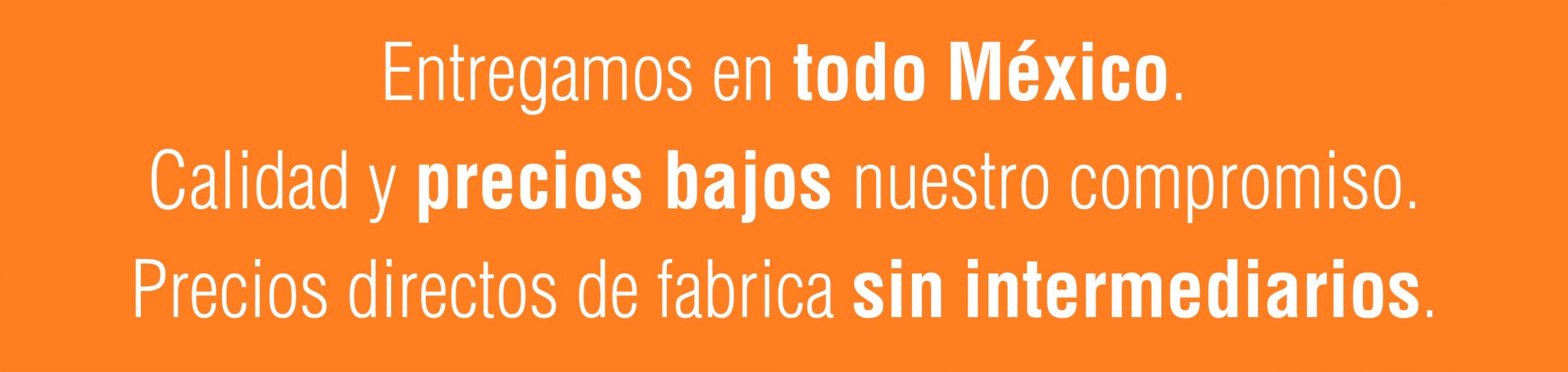 Entregamos en todo México